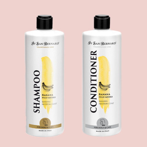 Pack duo Iv San Bernard banane Shampoing + Après Shampoing